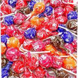 Donty-Tonty TOOTSIE ROLL POPS Lollipops 2 lb – Bulk Bag, 5 Assorted Flavors, Gluten Free, Chewy Center & Hard Candy Coating, Individually Wrapped Suckers (48 Pieces)