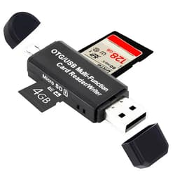Abrity Micro SD Card reader, USB SD Card Reader, SD Card Adapter, Card Reader for Camera, Memory Card, Micro SD Card Adapter, USB Card Reader, Micro SD Adapter,SD Card Reader USB,External Memory Card Readers