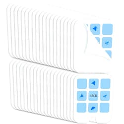 YourDaDa 40 Pcs Sticky Replacement Glue Card Applicable to Safer Home SH502, DT3005W, DT23005-06, Disposable Indoor Plug-in Trap Refill Board for Mosquito, Fly, Moth, Flying Gnat, Highend Glue, Pet & Kid Safe
