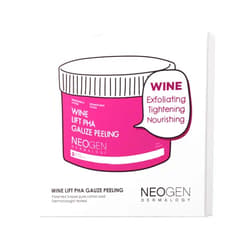 DERMALOGY by NEOGENLAB PHA Gauze Peeling - Formulated with AHA BHA PHA Exfoliating & Cleansing Pad (10 - Wine)