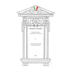 Rosario Carollo Elenco dei termini architettonici e decorativi - List of the architectural and decorative terms (Multilingual Edition)