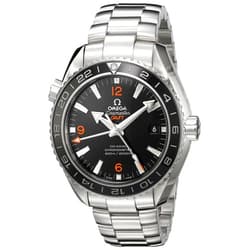 Omega Men's 'Planet Ocean' Swiss Stainless Steel Automatic Watch, Color:Silver-Toned (Model: 23230442201002)