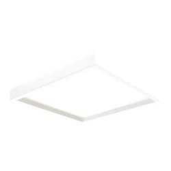 Lightolier S6S830K10-D SlimSurface Square LED Down-Light, Surface Mt, 6-Inch, 3K, Dimmable, Damp Loc