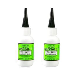 Satellite City Hot Stuff Special T Thick Instant CA Glue, 2oz HST-4T (Pack of 2)