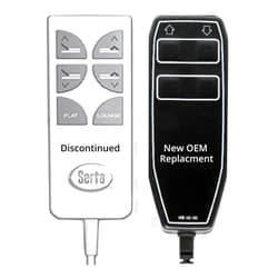 Serta Motion Esssentials 2 Replacement Remote for Adjustable Beds