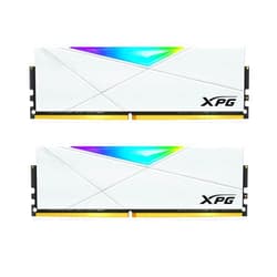 XPG DDR4 D50 RGB 16GB (2x8GB) 3200MHz PC4-25600 U-DIMM 288-Pins Desktop Memory CL16 Kit White (AX4U32008G16A-DW50)
