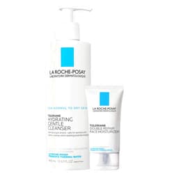 La Roche-Posay Toleriane Hydrating Gentle Face Cleanser | Hydrating Facial Cleanser With Niacinamide + Ceramides | Daily Face Wash For Dry Skin To Normal Skin | Sensitive Skin Tested | Fragrance Free