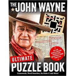 Media Lab Books,Editors of John Wayne Magazine,Editors of the Official John Wayne Magazine The John Wayne Ultimate Puzzle Book (John Wayne Puzzle Books)