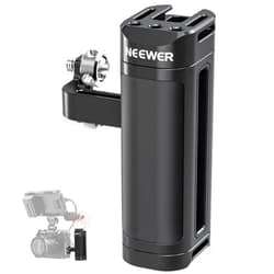 NEEWER Side Handle Grip Compatible with SmallRig NEEWER Camera Cage, Lightweight Camera Handle Rig with Dual 1/4