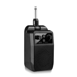 JOYO Mini Electric Guitar Amp 5W Rechargeable Guitar Amplifier Portable Bluetooth Practice Amp with 4 Effects, Black (JA-05G)
