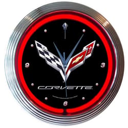 Neonetics Corvette C7 Neon Clock