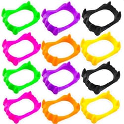 ROYHOO 36PCS Halloween Teeth Fangs Vampire Teeth for Halloween Cosplay Party Costume Accessories Decorations (Multicolor)
