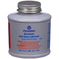 Permatex 80071 Anti-Seize Lubricant with Brush Top Bottle, 4 oz.