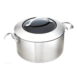 Scanpan CTX 7.5 Quart Covered Dutch Oven, Stainless Steel