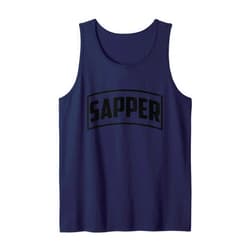 Castle Preps SAPPER Tab - Combat Engineer Tank Top