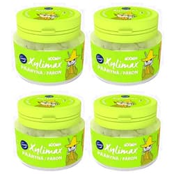 Fazer Moomin Xylimax Pear Taste Pastilles 4 Jars of 90g