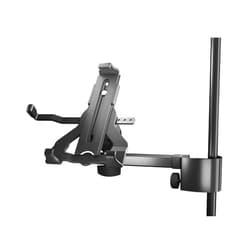 K&M König & Meyer K&M 19743 Tablet PC Holder Biobased Plastic Accessory for Microphone Stands Tilting Suitable for Common Brands