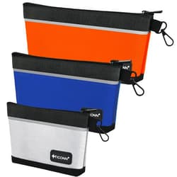 TICONN Tool Pouches with Zipper, 1680D Oxford Small Tool Bags, Waterproof Utility Bag Zipper Pouch for Tool Organizers and Storage (3 Pack Combo)