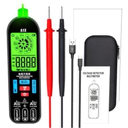 BALERP A1X Digital Multimeter,A1 Fully Automatic Anti-Burn Intelligent Digital Multimeter,Wires Tester Non Contact Voltage Detector,Fast Accurately Measures Voltage, Current