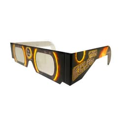 Eclipser Eclipse Glasses - 5 pair - AAS Approved - ISO Certified Safe for all solar eclipses - (Solar Glow)
