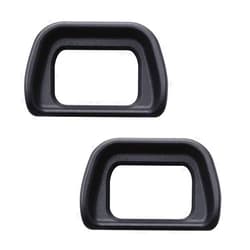 FANZR EP10 Eyecup Eyepiece Viewfinder Compatible for Sony Alpha A6000 A6100 A6300 NEX-6 NEX-7 Camera (2 Pack), FAN-US-2X EP-10