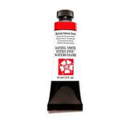 Daniel Smith Extra Fine Watercolor Paint, 15ml Tube, Quinacridone Coral, 284600088, 0.5 Fl Oz (Pack of 1)
