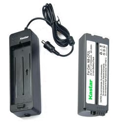 Kastar 1-Pack Gray Battery and CG-CP200 Charger Compatible with Canon SELPHY CP900, CP1200, CP1300. HP Photosmart A716 Printer Photo Printer
