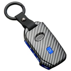Horande Key Fob Cover Case with Silicone Buttons fit for Kia Cerato Forte Sorento Soul Sportage Ceed Niro Seltos Telluride K5