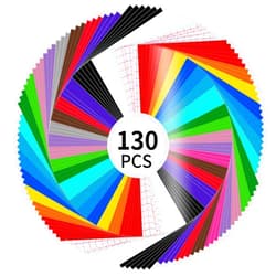Lya Vinyl Permanent Vinyl for Cricut - 130 Pack 12 