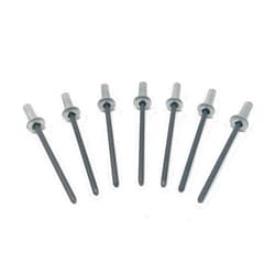Metal Magery 100 Closed End Rivets Aluminum Body Steel Mandrel - 100 Count (4-2 1/8