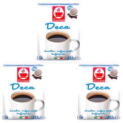 Caffè Tiziano Bonini Bonini Decaf Coffee Pads, Senseo Compatible Decaffeinated Coffee Pads/Pods x36 (Pack of 3, Total 108 pads)