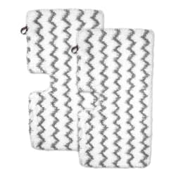 Qudamah 2PCS Replacement Steam Mop Steam Cleaner Pads Pro for Shark Professional Steam Pocket Mop S3501 S3601 S3601D S3550 S3801 S3901 S3901D SE450 Steamer Pads Floor Cleaning Pads Washable