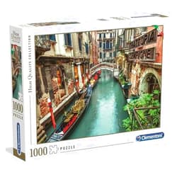 Clementoni Collection 39458 - Venice Canal Puzzle for Adults and Children - 1000 Pieces, Ages 10 Years Plus