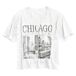 Hollister California Women's Oversized & Crop Fit Graphic Tee How-3