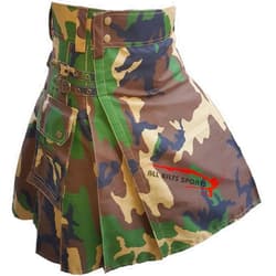 All Kilts Sports New Modern Camo Utility Kilt