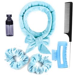 Miyamarch Heat Less Curling Rod Headband Hair Curlers to Sleep in Heat Less Curls Overnight Curls Heatless Curling Set No Heat Hair Curlers for Blowout Long Hair