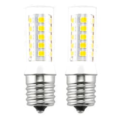 PANDEELS 5304517886 KEID28A KEL2811 Refrigerator LED Light Bulb E17 3W AC100-130V - Fit for Crosely, Electorlux, Frigidiare, Kemnore Refrigerator Freezer - Replaces KEID28M, 241552807, 297114000(Pack of 2)