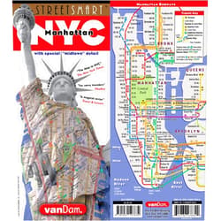 By Stephan Van Dam (Author, Editor, Illustrator) StreetSmart NYC Map Midtown Edition by Van Dam-Laminated pocket city street map of Manhattan w/ all attractions, museums, sights, hotels, Broadway ... Edition Map – Folded Map, 2025 Edition