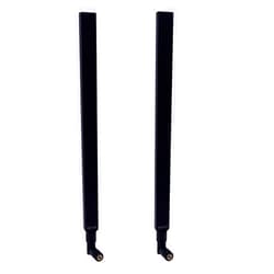 TECHTOO WiFi Antenna 12 dBi 5.8GHz for Router AP - Security IP Camera - USB Card Adapter - PCI PCIe Cards - Range Extender - PC Desktop - FPV UAV Drone (RP-SMA 2-Pack)