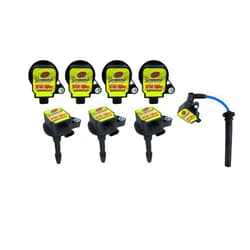 Granatelli Motorsports 28-1818SF Street Fighter Series Coil-On-Plug Coil And Connector Kit w/Coil Packs 0 Ohms Resistance 35000 Volts Street Fighter Series Coil-On-Plug Coil And Connector Kit