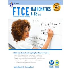 By Ms. Sandra Rush M.A. (Author) FTCE Mathematics 6-12 (026) 3rd Ed., Book + Online (FTCE Teacher Certification Test Prep)