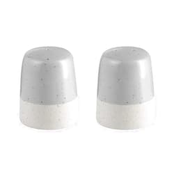 blomus SABLO Ceramic Stoneware Salt and Pepper Shaker Set - Cloud