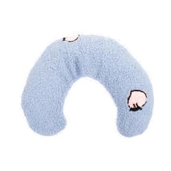 balacoo U- Shaped Elasticity Pillow Neck Pillow Head Support Pillow Cute U- Shaped Pillow for Cat Dog Kitten Play Blue