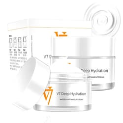 Rednow Moisturizing Cream,V7 Deep Hydration Waterlight Makeup Cream, V7 Korea Cream Face Moisturizer for All Skin Type,Natural Cream Young Skin Water(2 PCS)