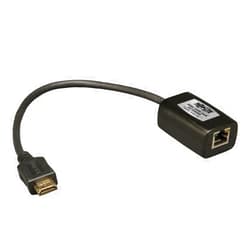Tripp Lite HDMI Over Cat5 / Cat6 Extender, Receiver for Video and Audio 1920x1200 1080p at 60Hz(B126-1P0),Black, 100 Feet