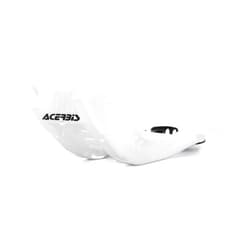 Acerbis Skid Plate (WHITE/BLACK) For 20-22 HUSQVARNA FE350HQ