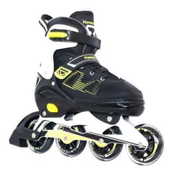 MammyGol Adult Inline Skates for Men Women, Blades Roller with Carbon Steel Bearings, TPR Brake, 3D Mesh, EVA Lining, PVC Upper | Adjustable Size for Better Fit for Skating Enthusiasts