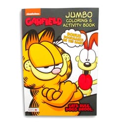 Show-Offs Garfield ''Cats Rule Dogs Drool'' Coloring and Activity Book with Bookmarks on Back - 64 Pages