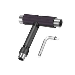 ANCKNE Skate Tool All-in-One, Skateboard Tool Roller Skate Tool T Tool for Skateboard, Muti-Function Portable Skateboard Longboard Accessory with T-Type Allen Key and L-Type Phillips Head Wrench Screwdriver