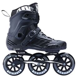 SLJJLHX 3 Wheels Inline Skates for Men Women, Professional Roller Skates for Male Female,High Performance Adult Speed Skates with 110MM Wheels